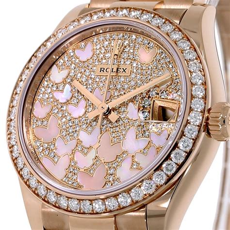 gold butterfly rolex|rolex butterfly watch.